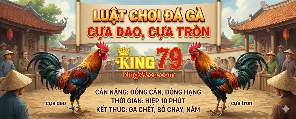 Luật chơi đá gà cựa dao, cựa tròn – Kiến thức chuẩn 5 luat-choi-da-ga-cua-dao-cua-tron